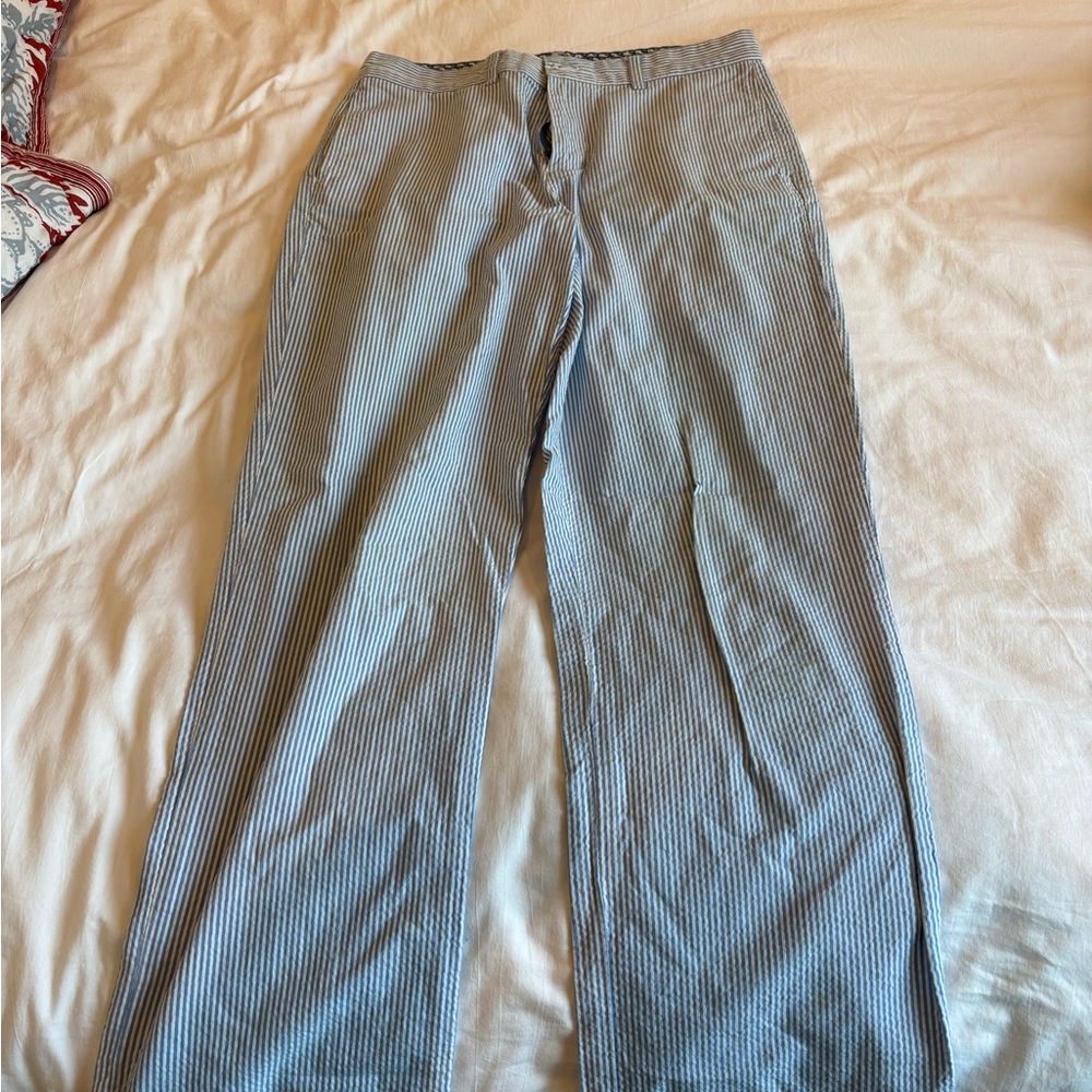 Vineyard Vines Boys Seersucker Pants 20